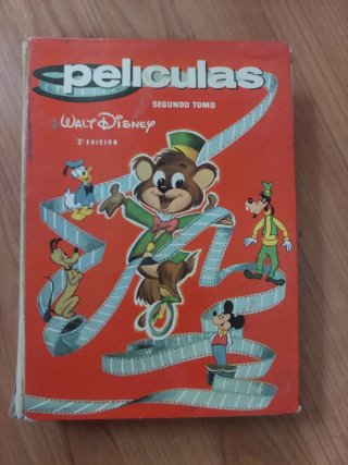 Libro películas disney