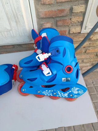 Patines en línea Oxelo Play 3 azules