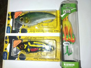 Set de 3 Señuelos de Pesca