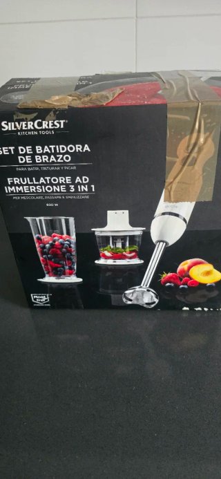 Set de Batidora de Brazo SilverCrest 3 en 1