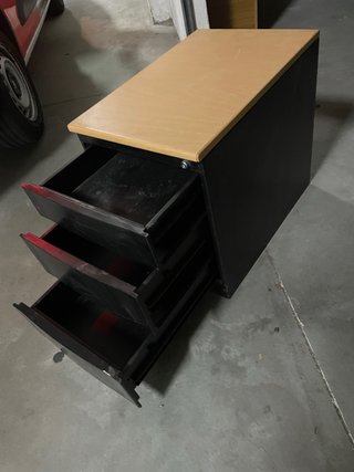 Cajonera de Oficina con 3 Cajones