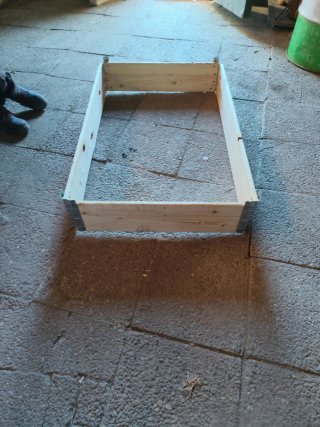 Marco para caja de madera