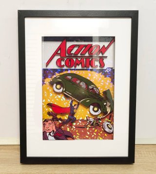 Cuadro 3D Action Comics #1 Superman - Shadow Box
