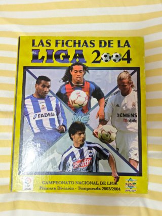 Álbum Las Fichas de la Liga 2004