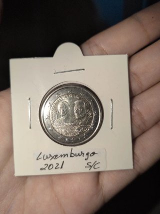 Moneda 2 Euros Luxemburgo 2021