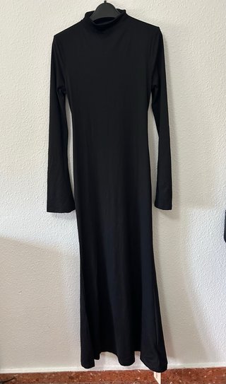 Vestido largo negro
