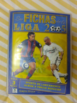 Álbum Las Fichas de la Liga 2005