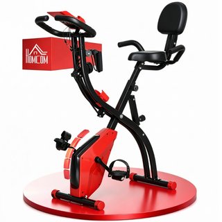 Bicicleta Estática Plegable 2 en 1, Resistencia Ma