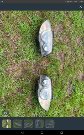 Focos delanteros BMW Serie 1