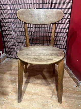 Set 3 Sillas de Madera(no se vende por separado)