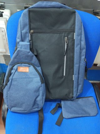 Mochila 3 en 1 con bandolera y estuche ODM/OBM