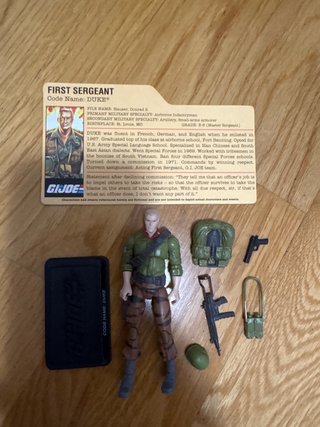 Figura G.I. Joe Duke Tiger Force