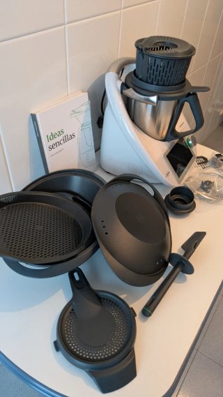 Thermomix TM6 con accesorios