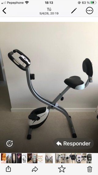 Bicicleta Estática Plegable Ultrasport