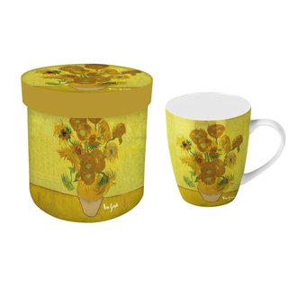 Taza Los Girasoles de Van Gogh con Caja