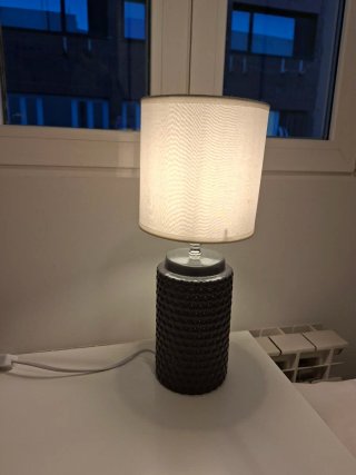 Lámpara de mesa cerámica