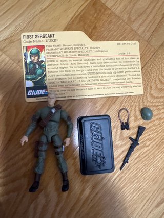 Figura G.I. Joe Duke 25th Anniversary