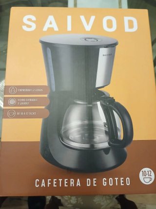 Cafetera de Goteo Saivod 1,2 Litros