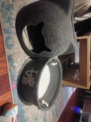 Cama y Cueva para Gato