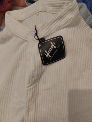 Camiseta Hooyii Blanca Talla XL