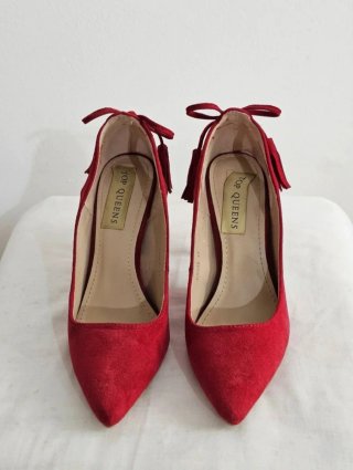 Zapatos de fiesta rojos Top Queens