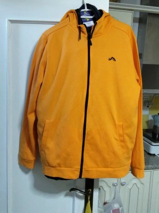 Chaqueta Sudadera Amarilla con Cremallera