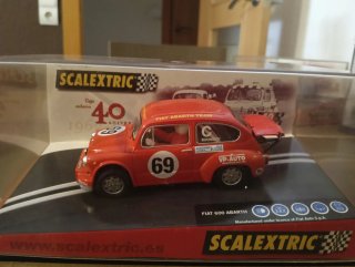 Scalextric Fiat 600 Abarth