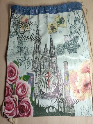 Bolsa Mochila de Cuerdas Camino de Santiago