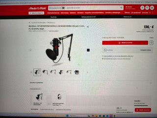 Micrófono Gaming Krom Kapsule USB