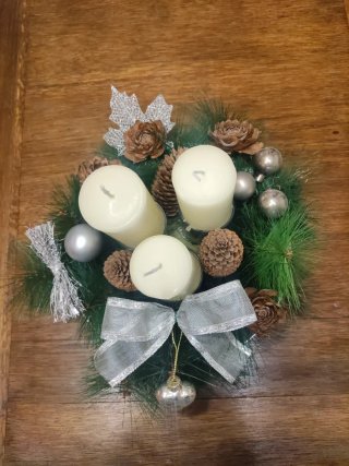Centro de mesa para Navidad