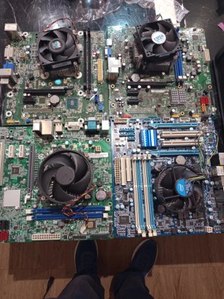 Lote de 4 Placas Base para PC