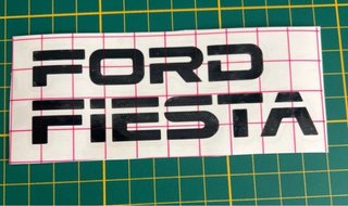 Pegatina Ford Fiesta