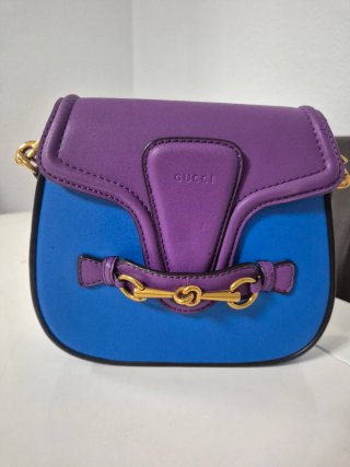 Borsa Gucci Viola e Blu