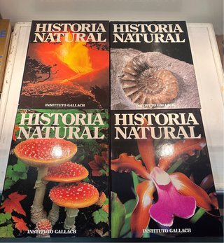 Libros historia natural
