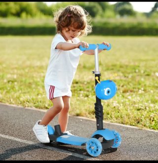 Patinete Infantil 3 en 1 Azul