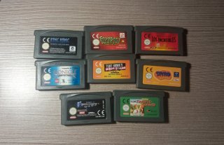 Lote 8 Juegos Game Boy Advance (GBA)
