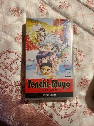 VHS Tenchi-Muyo! Ryo-Ohki 3-4 precintada.