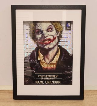 Cuadro 3D Joker Gotham City Shadow Box