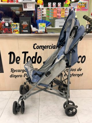 Silla de Paseo Ligera Azul