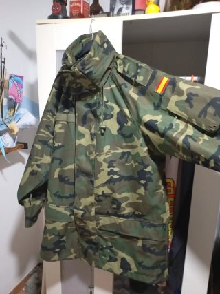 Chaqueta Militar de Camuflaje