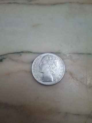 Moneda 100 Liras Italia 1971