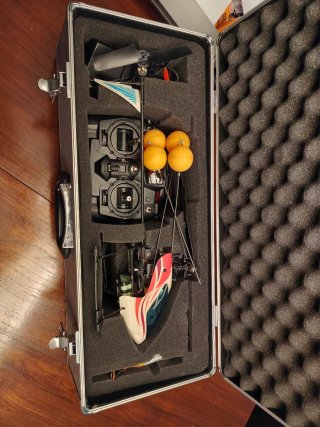Helicóptero Radiocontrol con Maletín