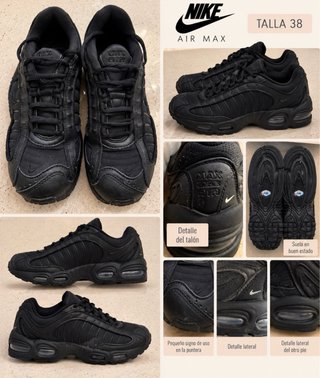 Zapatillas Nike Air Max Negras Talla 38