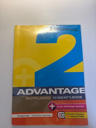 Libro Advantage Bachillerato Inglés