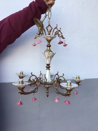 Lámpara de techo antigua