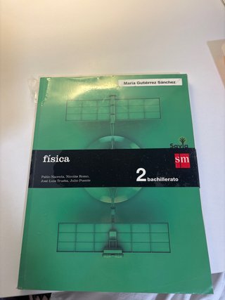 Libro física 2º Bachillerato Sm