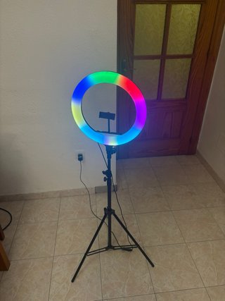 Aro de Luz LED con Trípode