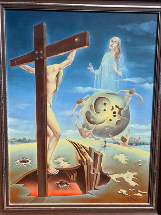 Cuadro Surrealista al Óleo - Jorge López