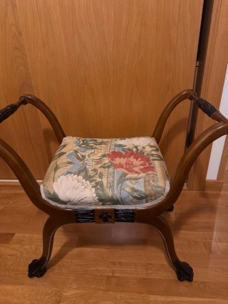 Banqueta Descalzadora de Madera