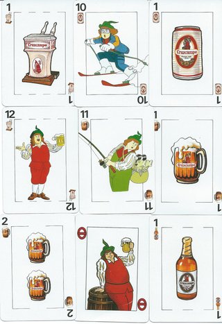 Baraja Española Cervezas Cruzcampo